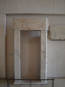 Door to the Temple of Medamoud  Door to the Temple of Medamoud